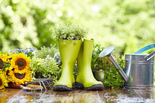 Gardeners Fitzrovia working on a community garden project